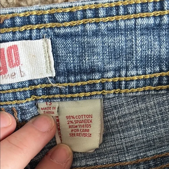 Y2K Vintage Micro BONGO Jean Shorts - Picture 8 of 10